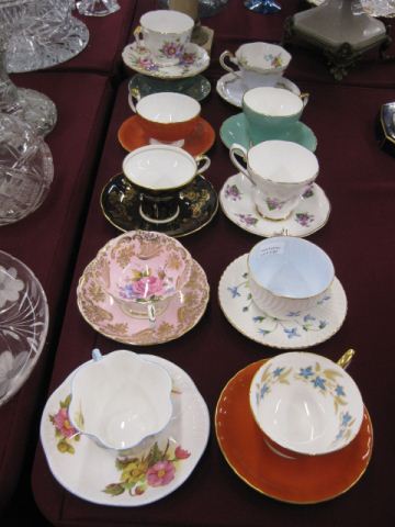 Collection of 11 Porcelain Cups &