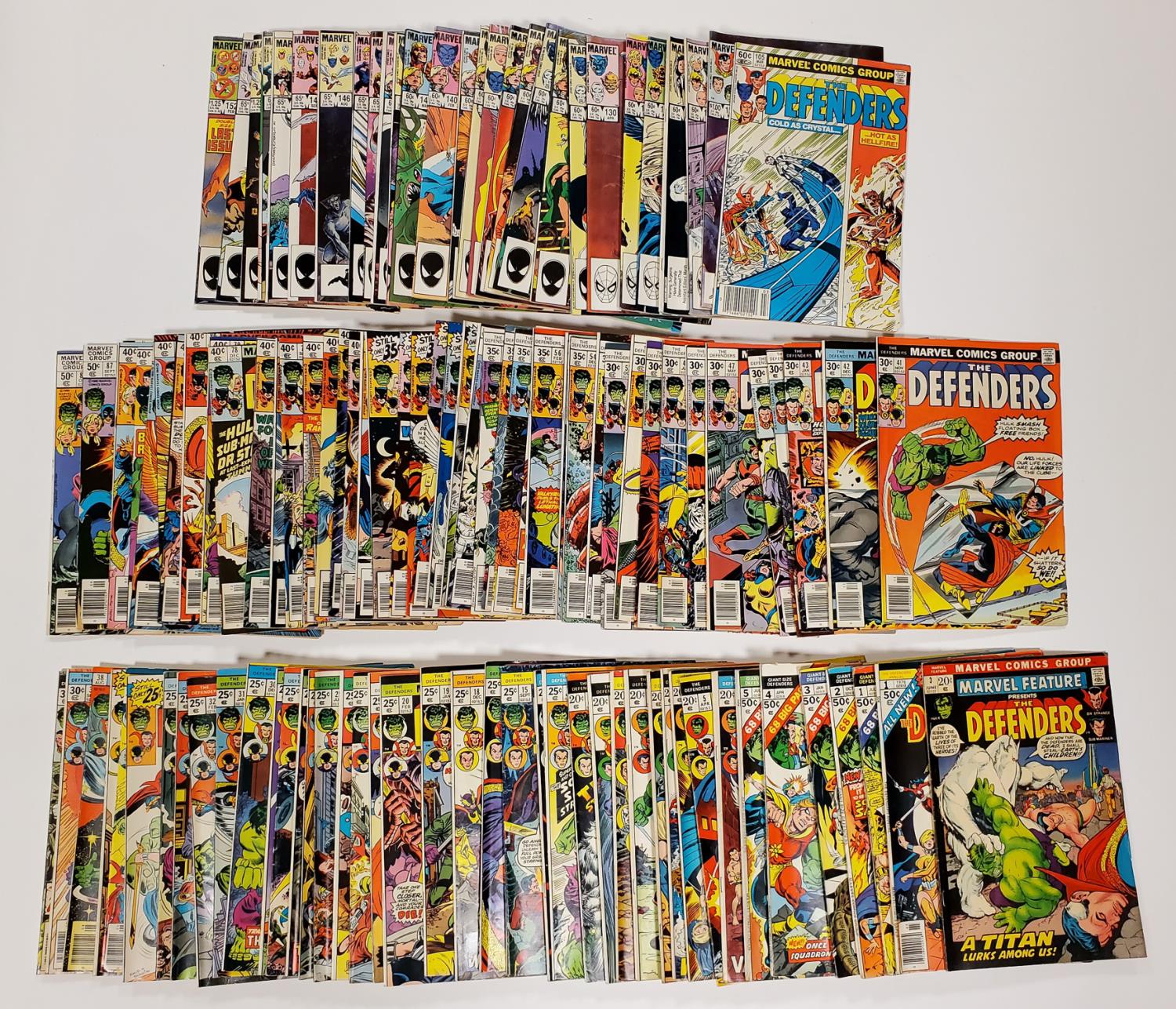 COLLECTION OF 119 MARVEL THE