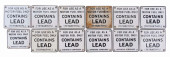 COLLECTION OF 12: CONTAINS LEA