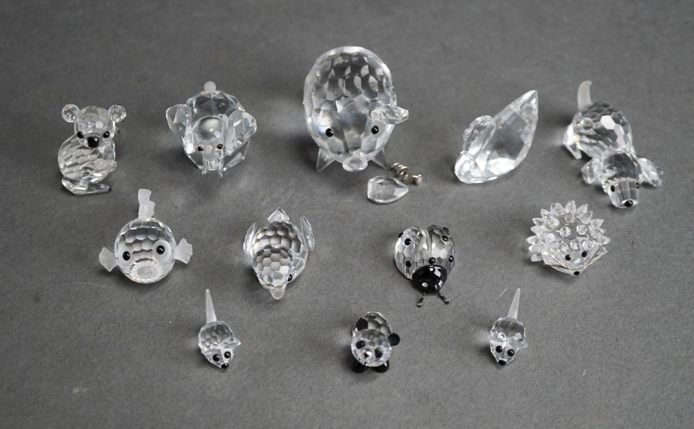COLLECTION OF 12 SWAROVSKI