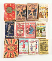 COLLECTION OF 12: TOBACCO POUC
