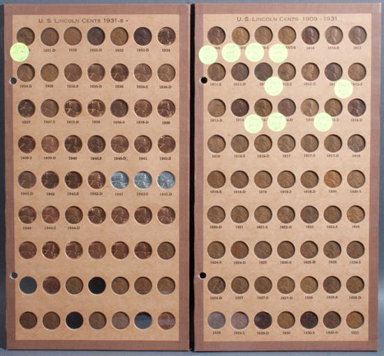 Collection of 122 United States
