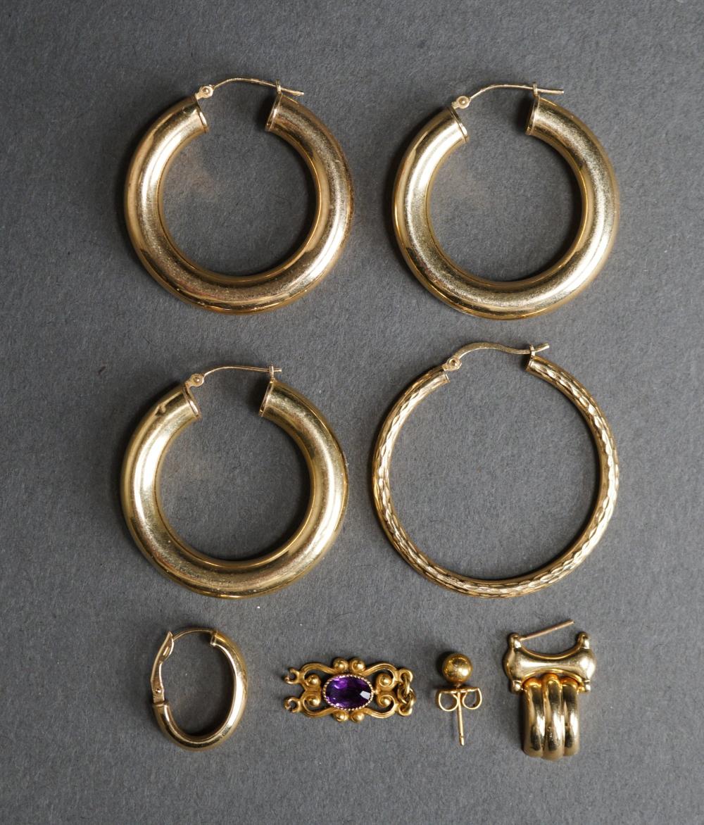 COLLECTION OF 14-KARAT GOLD