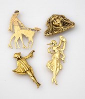 COLLECTION OF 14-KARAT YELLOW-