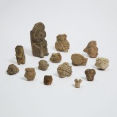 Collection of 14 Pre Colombian