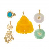COLLECTION OF 14K JEWELRY INCL