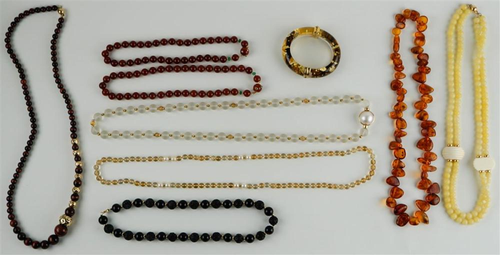 COLLECTION OF 14K YELLOW GOLD AND
