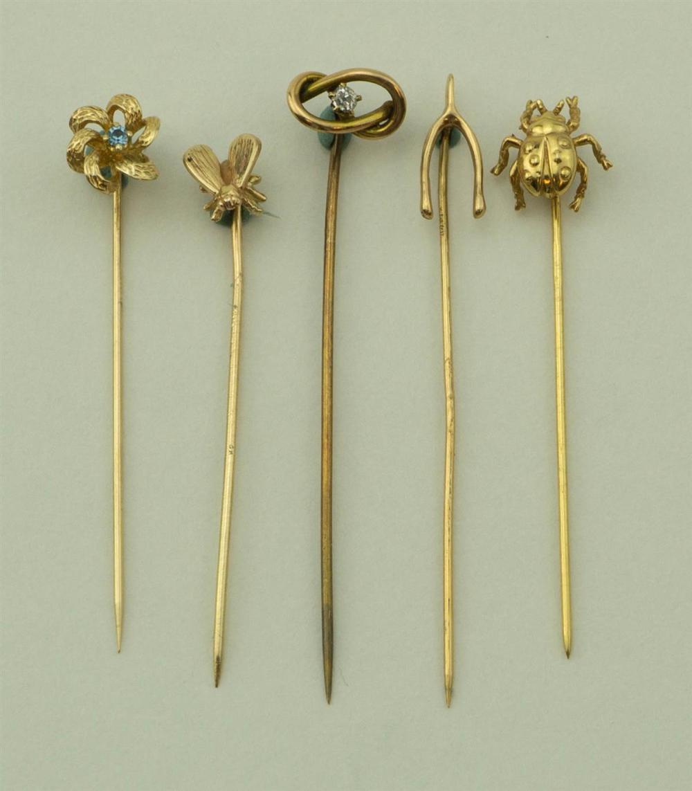 COLLECTION OF 14K YELLOW GOLD