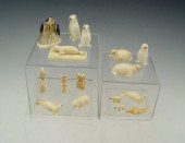 COLLECTION OF 16 ALASKAN INUIT
