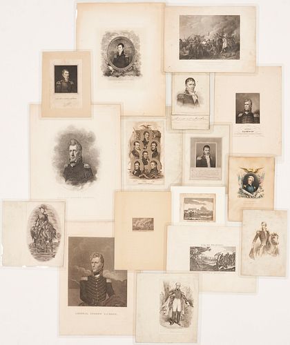 COLLECTION OF 16 ANDREW JACKSON -