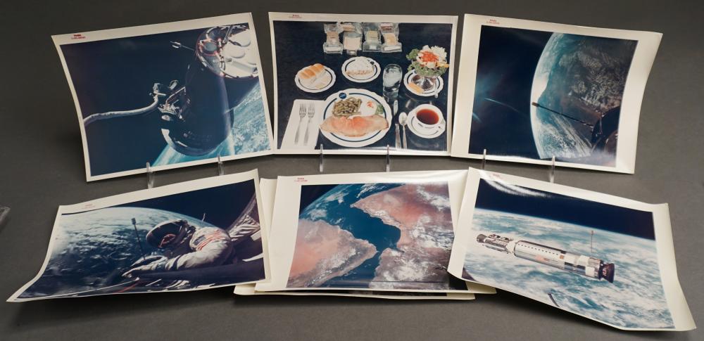 COLLECTION OF 17 NASA RED