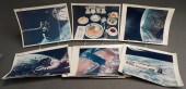 COLLECTION OF 17 NASA RED NUMB