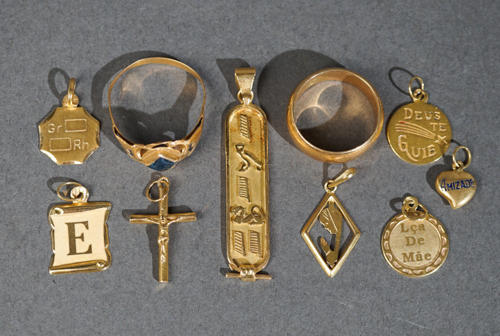 COLLECTION OF 18-KARAT GOLD JEWELRY