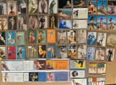 COLLECTION OF 192 PIN UP TYPE