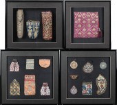COLLECTION OF 19TH C. WOVEN AN