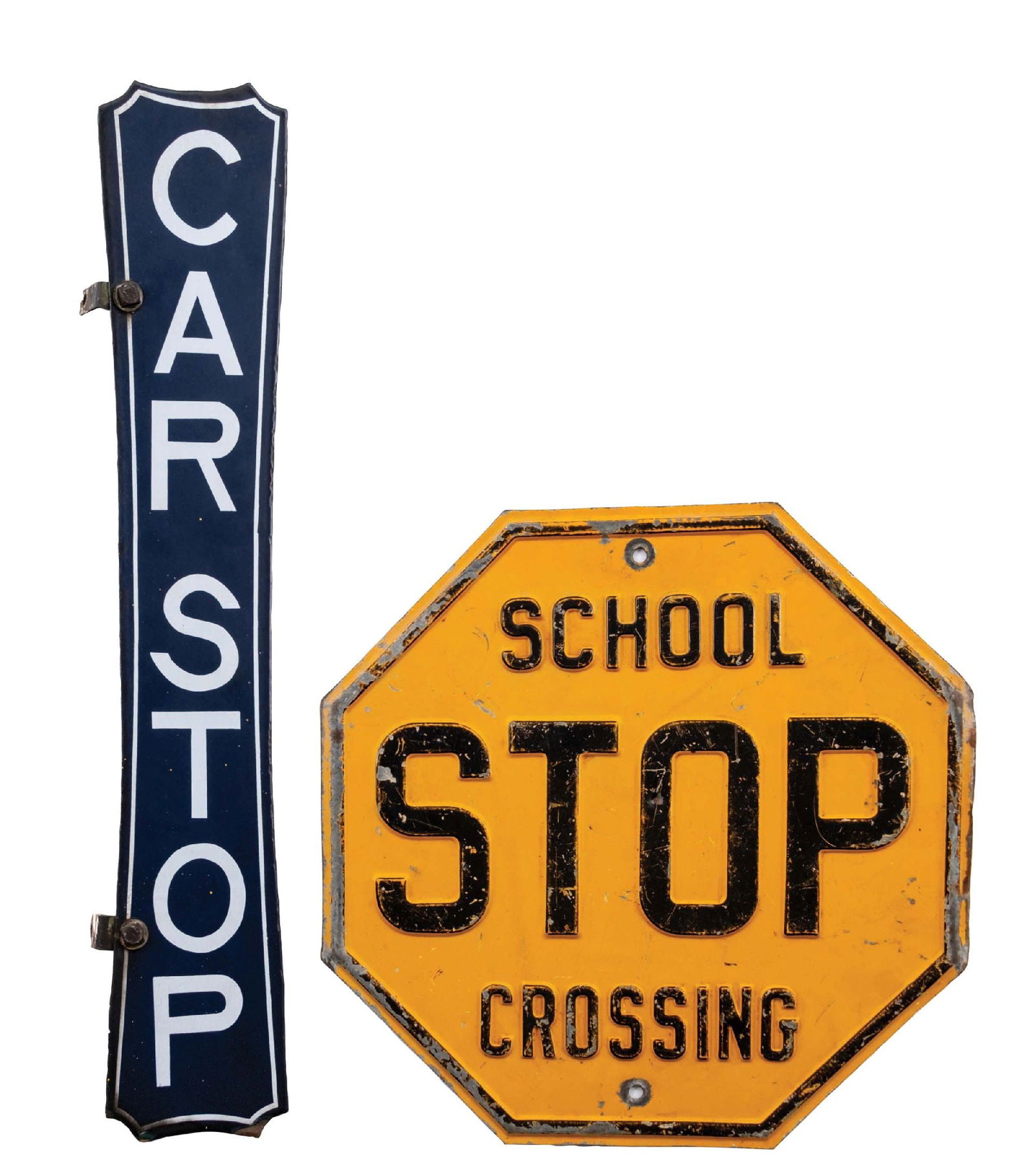 COLLECTION OF 2: CAR STOP AND