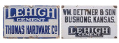 COLLECTION OF 2: LEHIGH CEMENT
