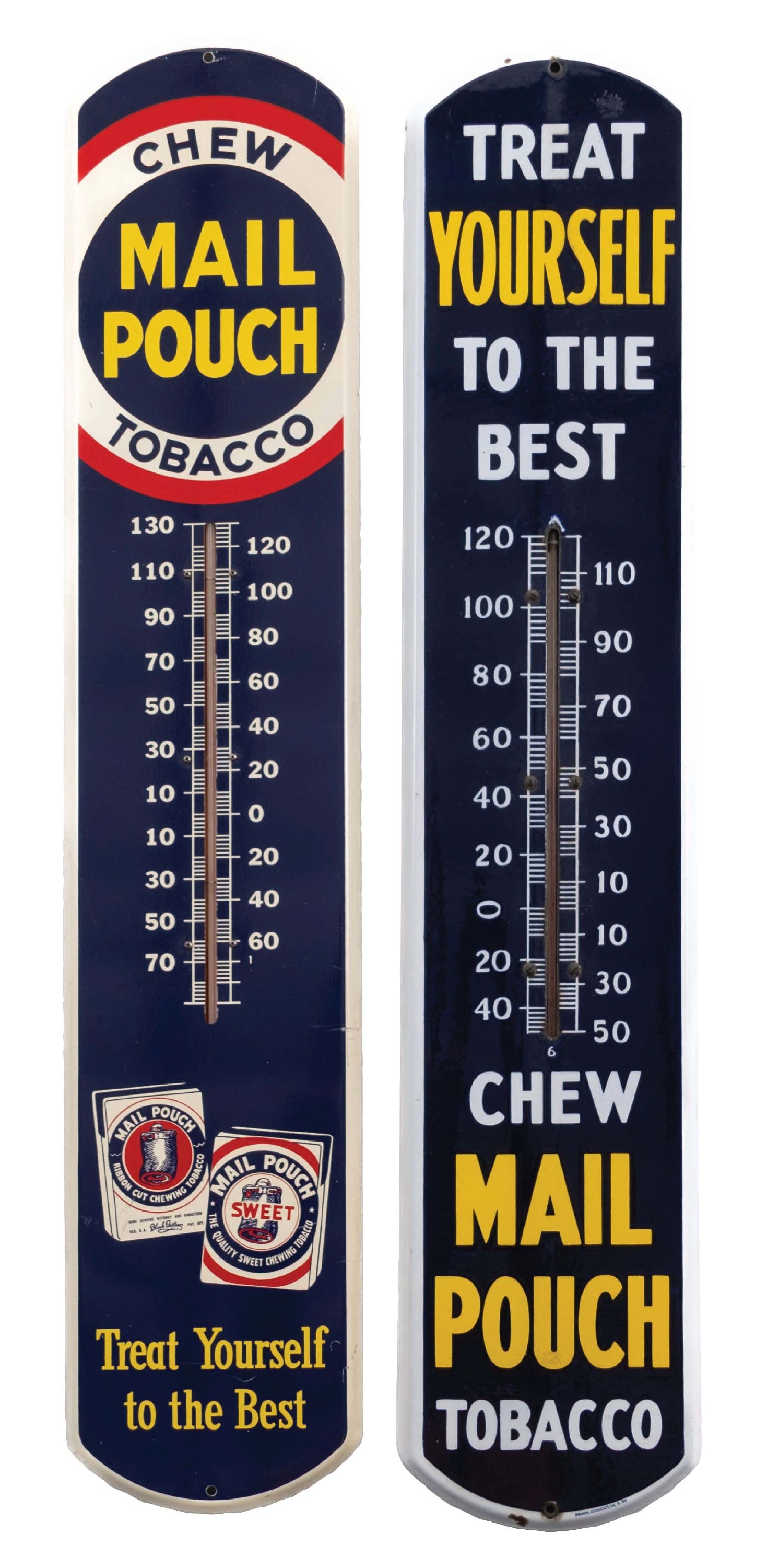COLLECTION OF 2: MAIL POUCH TOBACCO