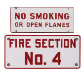 COLLECTION OF 2: NO SMOKING AN
