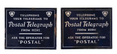 COLLECTION OF 2: POSTAL TELEGR