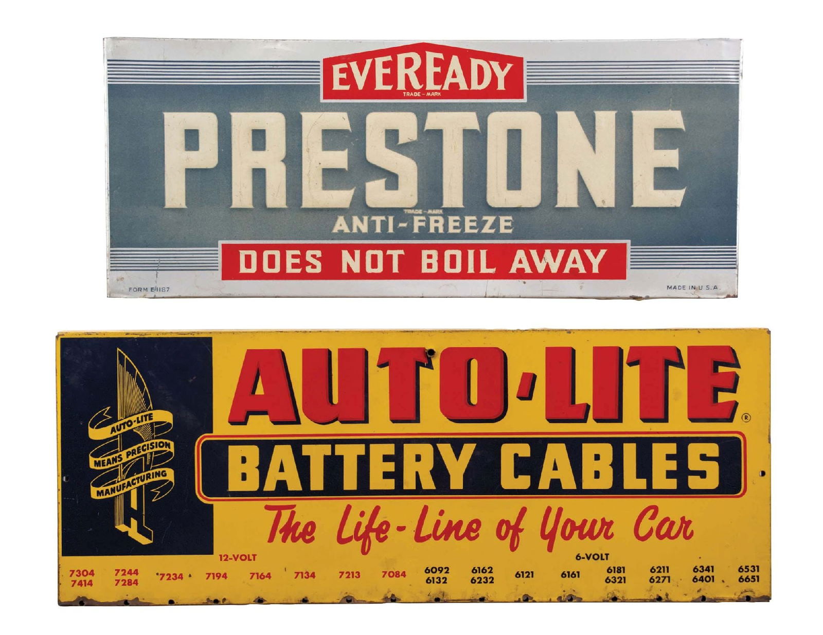 COLLECTION OF 2 PRESTONE &