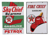 COLLECTION OF 2: TEXACO PUMP P