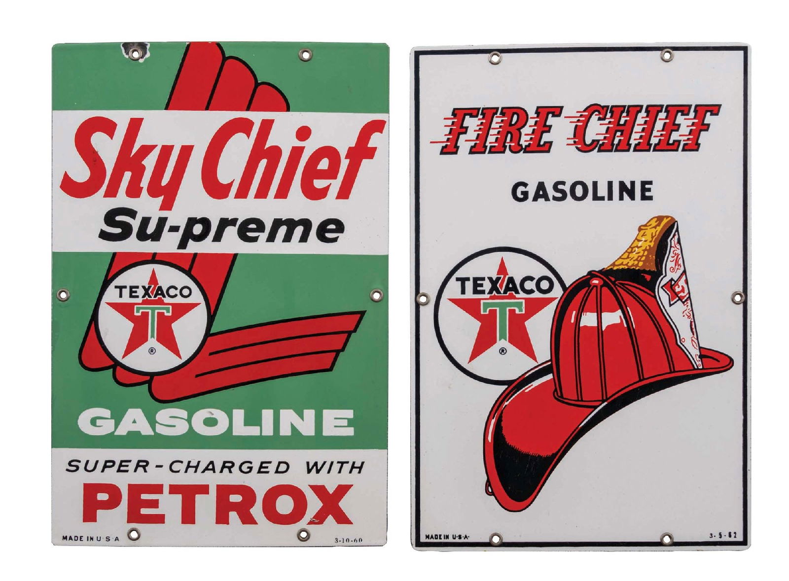 COLLECTION OF 2 TEXACO SKY CHIEF