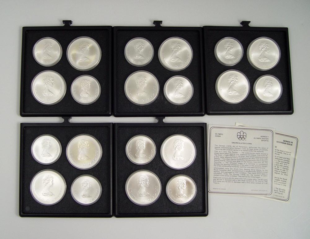 COLLECTION OF 20 1976 STERLING