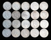 COLLECTION OF 20 PEACE TYPE SI