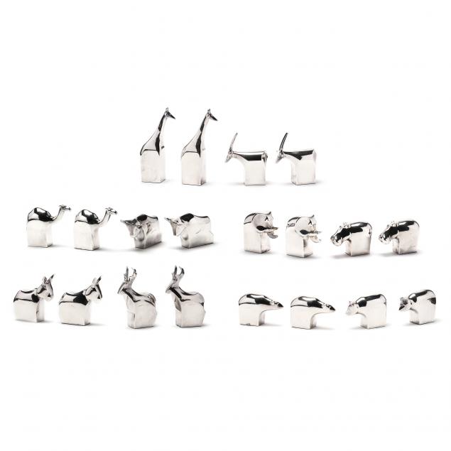 COLLECTION OF (20) SILVER-PLATED