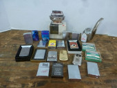 COLLECTION OF 20 ZIPPO AND RON
