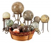 COLLECTION OF 23 SPECIMEN STON