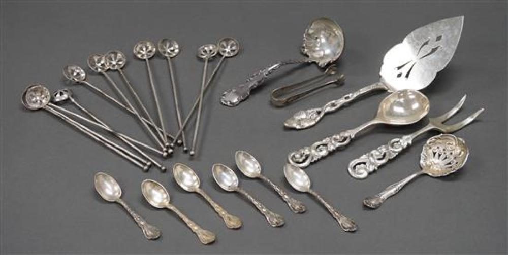 COLLECTION OF 23 STERLING SILVER