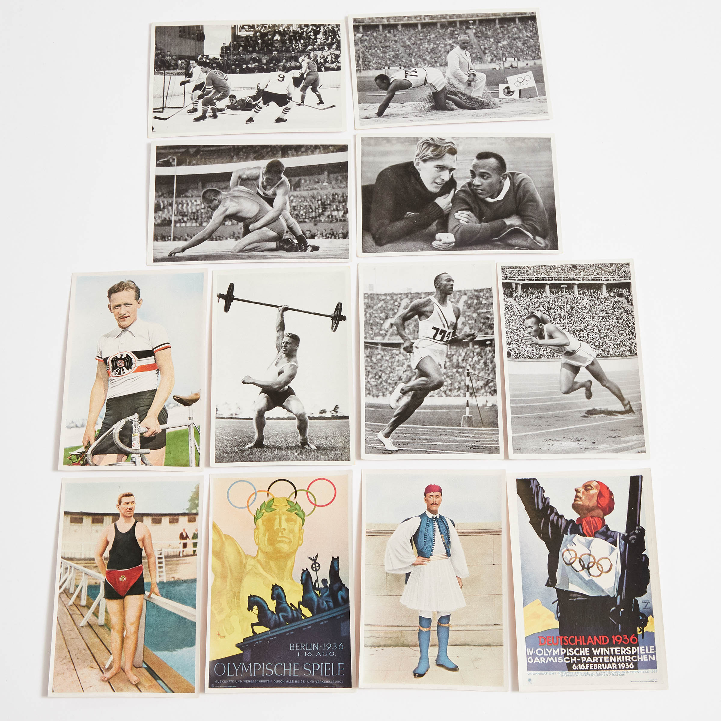 Collection of 241 Berlin Olympic