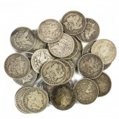 COLLECTION OF (29) MORGAN SILV