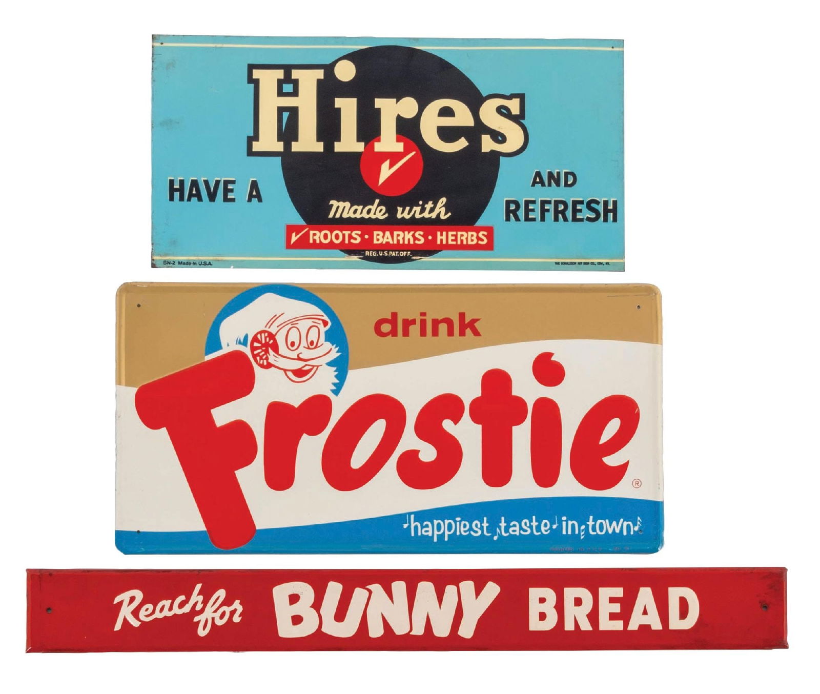 COLLECTION OF 3 BUNNY BREAD,