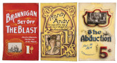 COLLECTION OF 3 CARD STOCK ORI