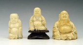 COLLECTION OF 3 CARVED IVORY B