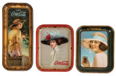 COLLECTION OF 3 COCA-COLA SERV