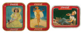 COLLECTION OF 3 "DRINK COCA-CO