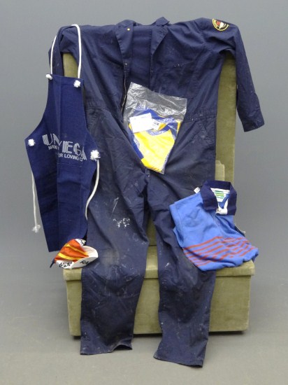 Collection of (3) jerseys shop coat