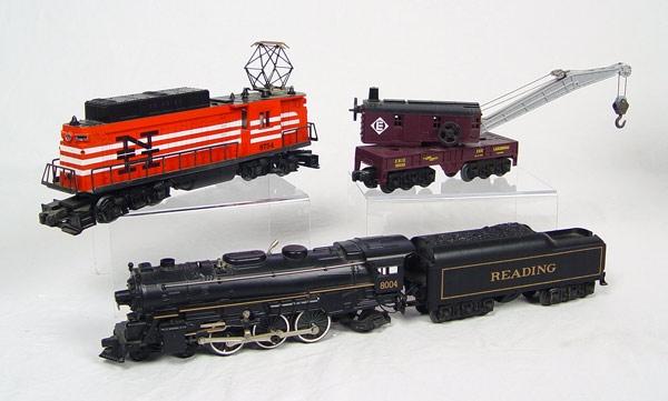 COLLECTION OF 3 LIONEL TRAINS IN