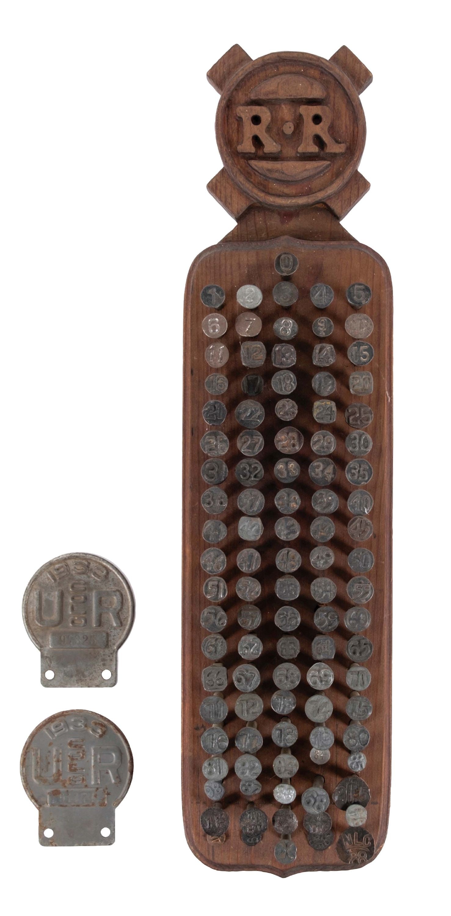 COLLECTION OF 3: RAILROAD PIECESA