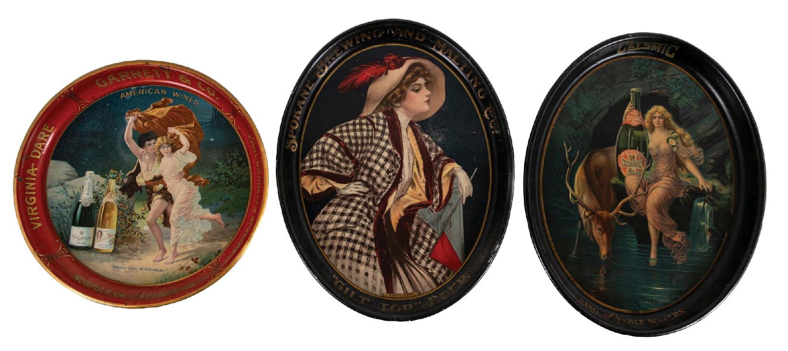 COLLECTION OF 3 SPOKANE, CLYSMIC