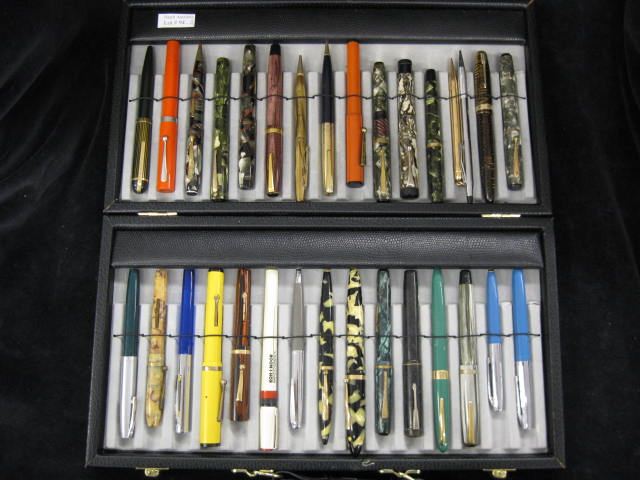 Collection of 31 Fountain Pens &