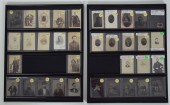 COLLECTION OF 35 CDV'S & TINTY