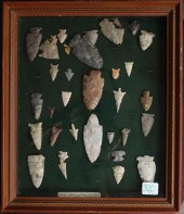 COLLECTION OF 35 NATIVE AMERIC