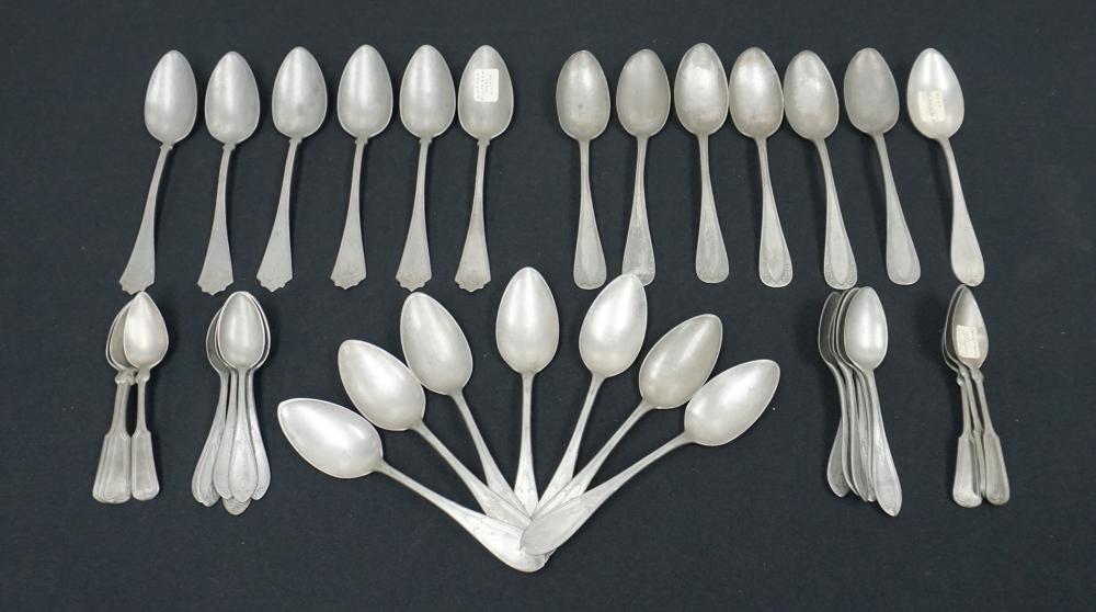 COLLECTION OF 38 PEWTER AND OTHER