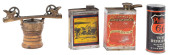 COLLECTION OF 4: EARLY CANS AN