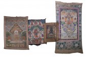 COLLECTION OF (4) EARLY TIBETA